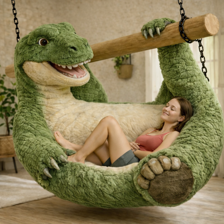 Suspended in the Wild: Defying Gravity with the Animal Hanging Chair