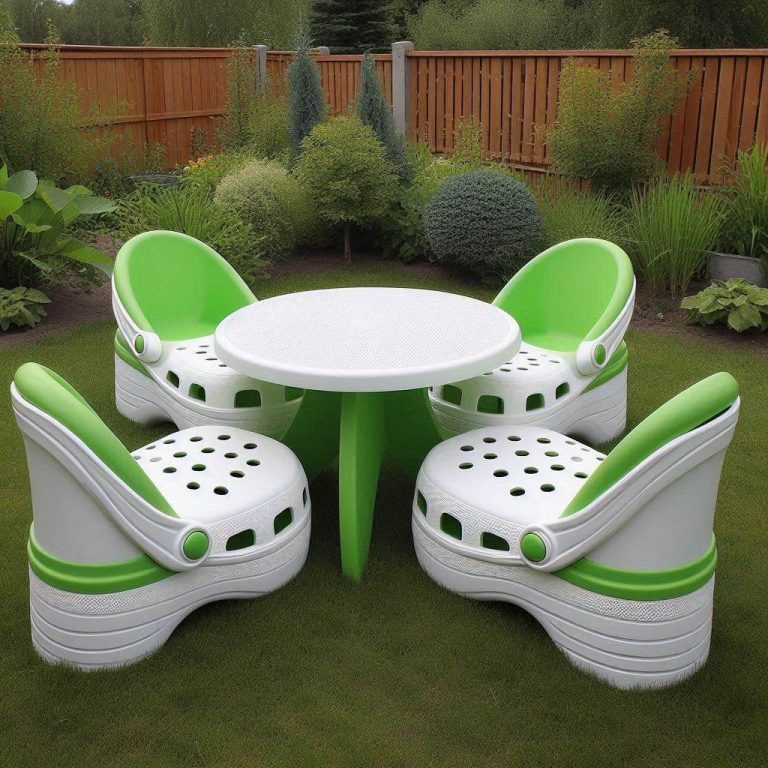 Step Into Comfort: The Hilarious Glory of the Crocs Patio Set