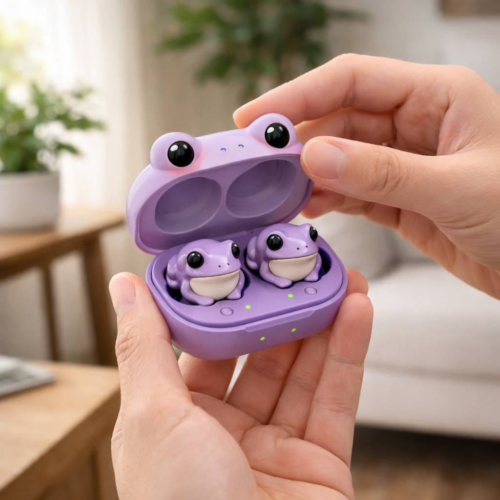 Leap Into Sound: The Quirky, Hilarious Magic of Frog Earbuds