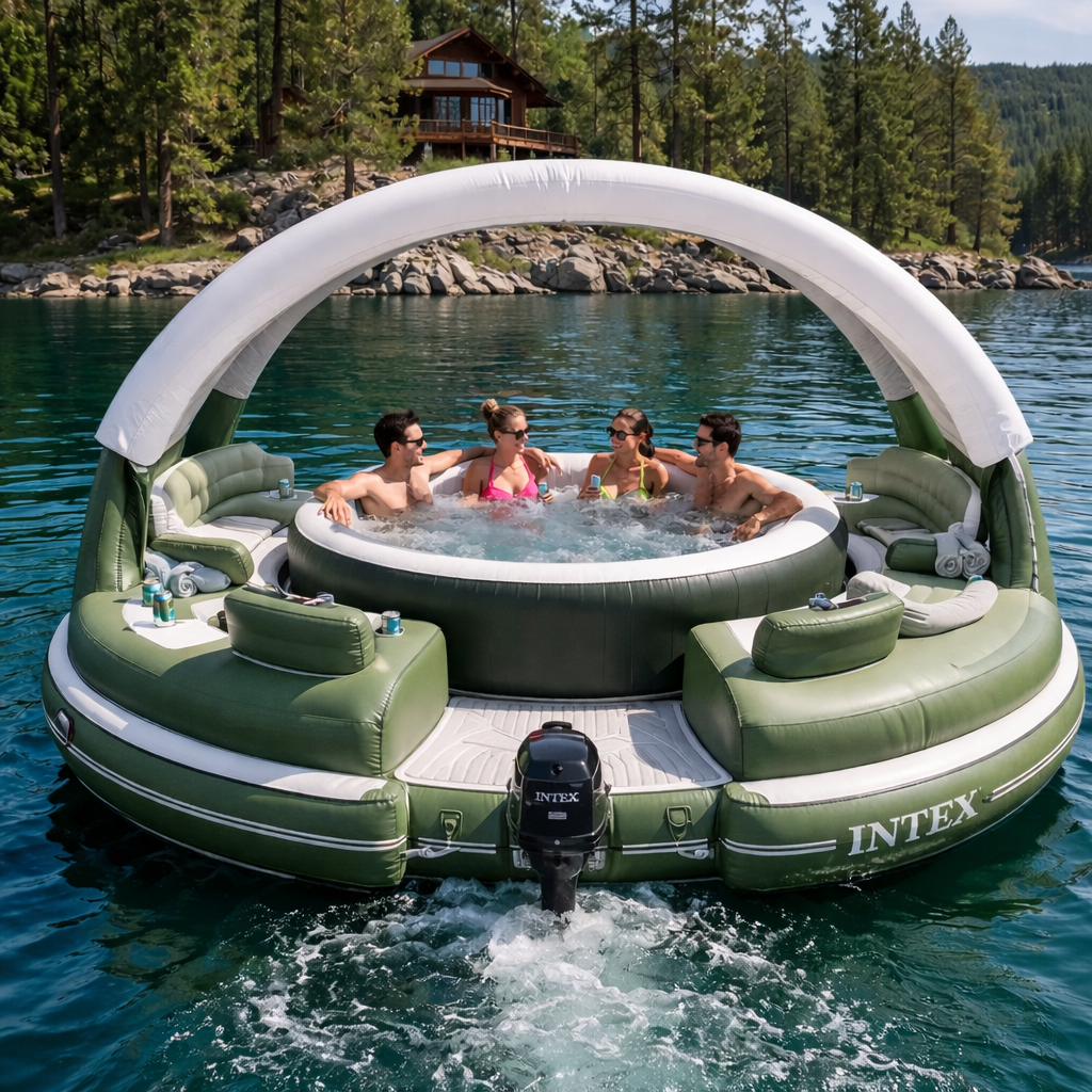 Anatomy of a Floating Thermal Spa