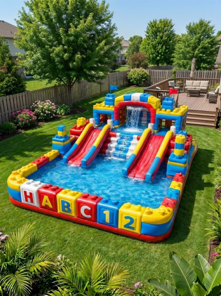 The Exhaustion Engine: Surviving Summer with an Inflatable Water Playground