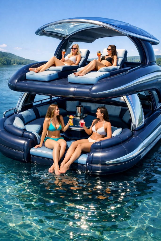 Fake It Till You Float It: Ruling the Water with the Inflatable Yacht Lake Float