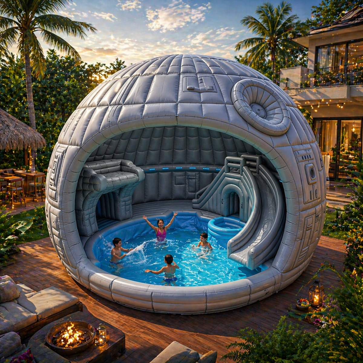 The Construction Facility: Logistics of the Build