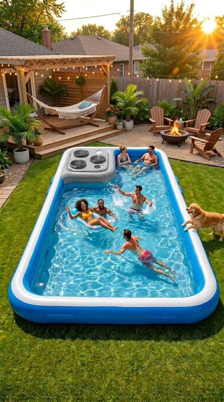 Literal Screen Time: Unplugging in the Giant Inflatable Smartphone Pool