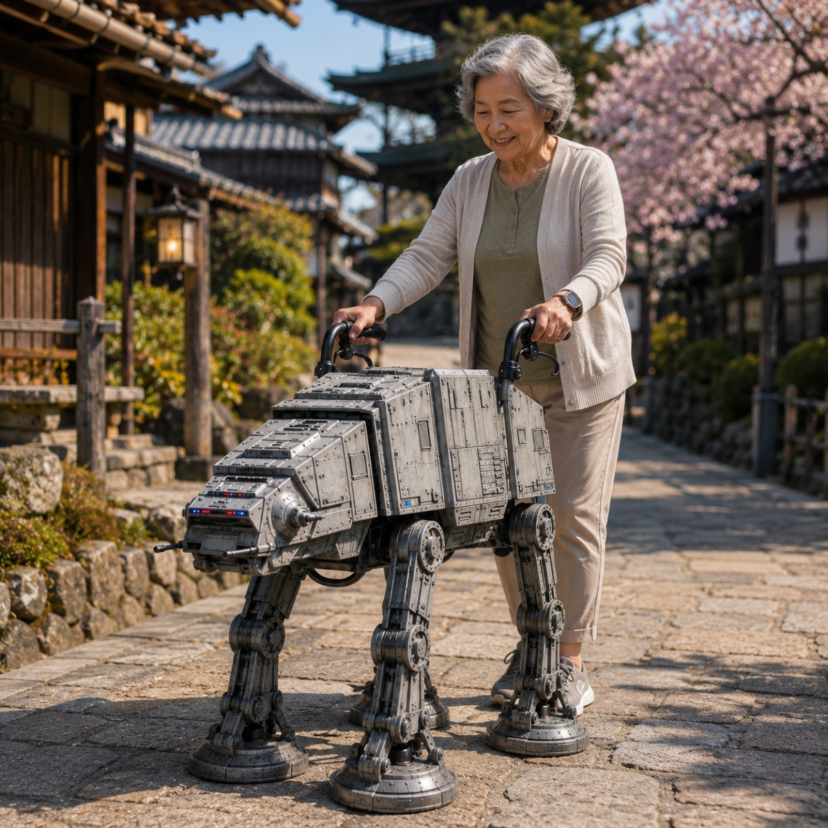 The Empire Strikes Back (At Aging): Conquering the Suburbs with the AT-AT Mobility Walker