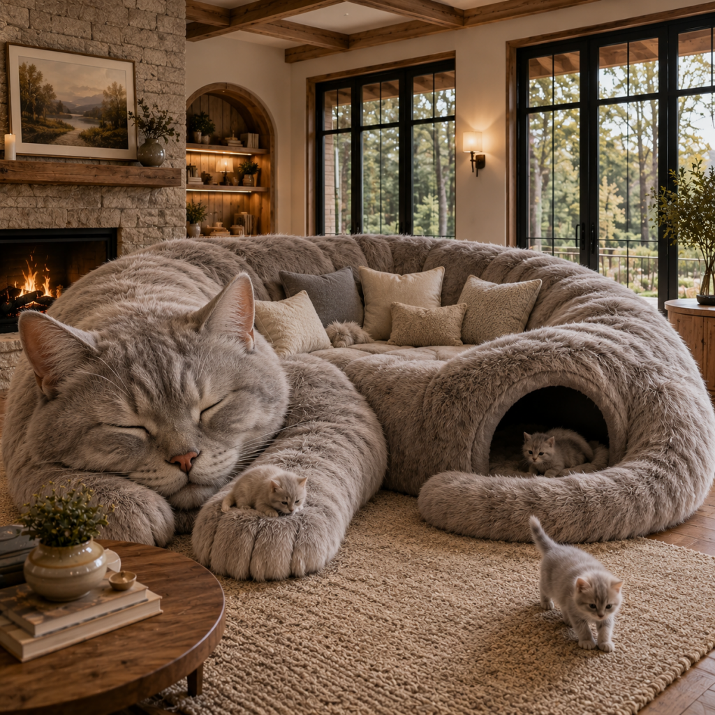 Built-In Pet Space: Where Chaos Goes to Take a Nap