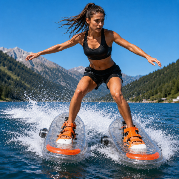 Hover-Bouncing to Glory: The Hilarious Chaos of Giant Inflatable Electric Shoes