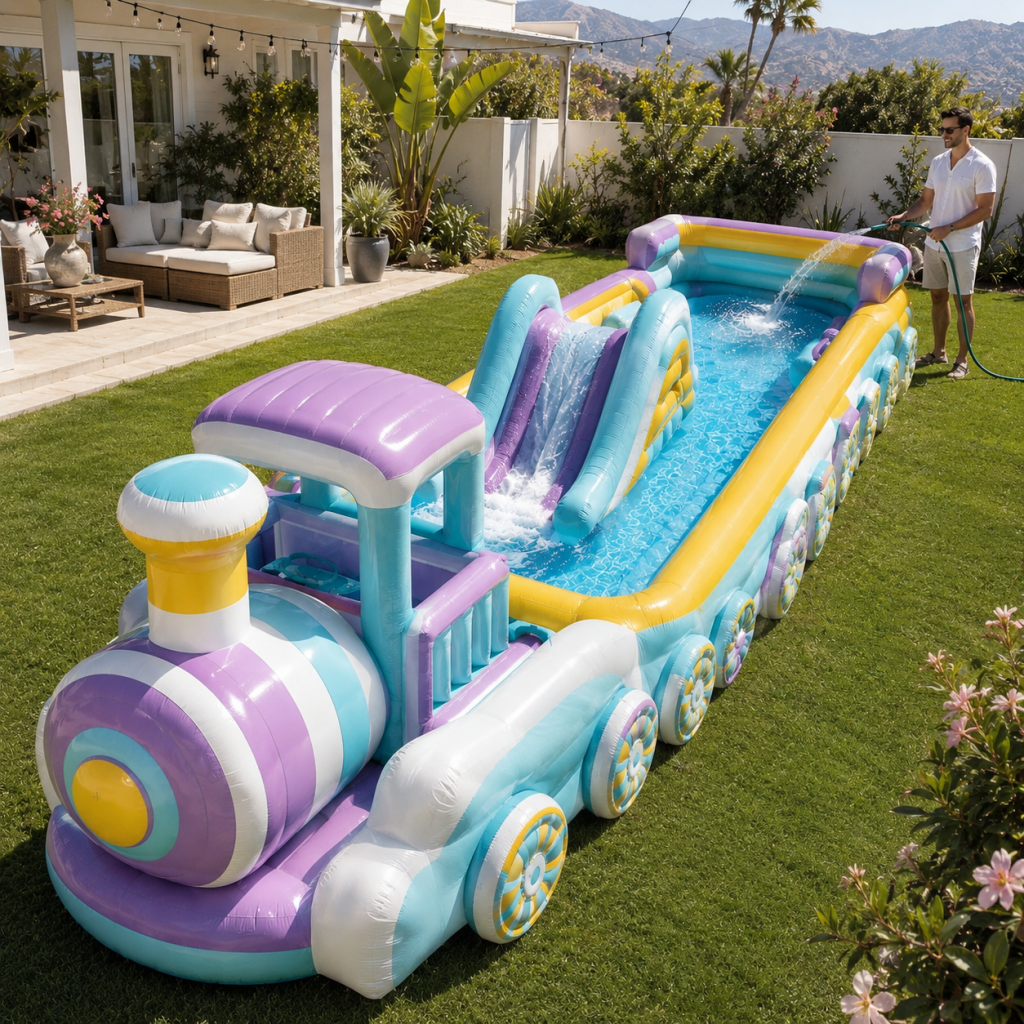 Why This Train Pool Is Peak Summer Engineering