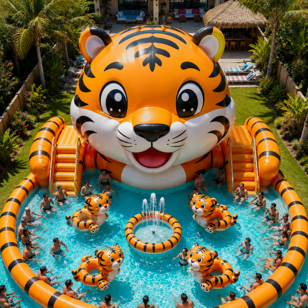 Choosing and Setting Up Your Giant Inflatable Animals Pool